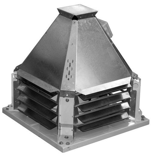 Вентилятор Веза КРОС91-112-ДУВ с преобразователем частоты