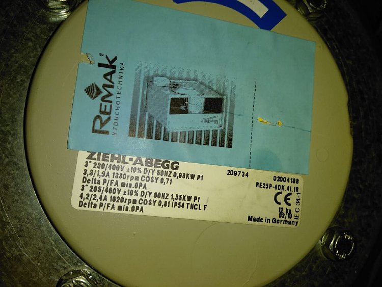 Ziehl abegg re25p 4dk 4i 1r 209734 схема подключения