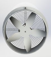 Вентилятор ВО-Ф 3,0 34Вт 220В осевой фланцевый