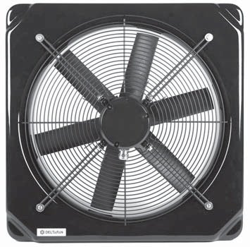 Вентилятор Deltafan 500/R/8-8/40/400/REW настенный