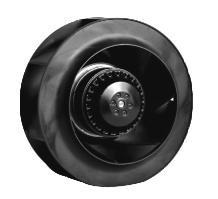 Вентилятор AFL B2E250-077A-TE00 0.12 кВт с обратно загнутыми лопатками AC