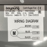 Вентилятор Boyoung DYF4D-250-QS1a 1.2 кВт с вперед загнутыми лопатками AC