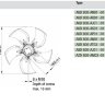 Вентилятор Ebmpapst A8D800-AT03-02 осевой