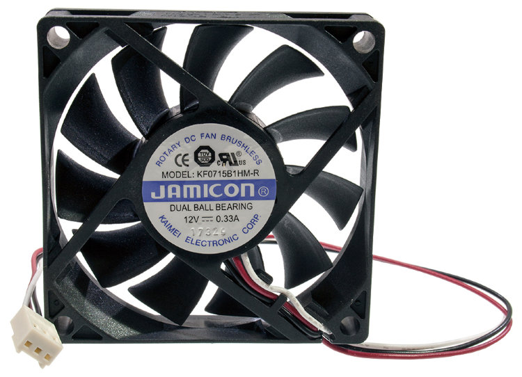 Вентилятор Jamicon KF0715-2L постоянного тока DC