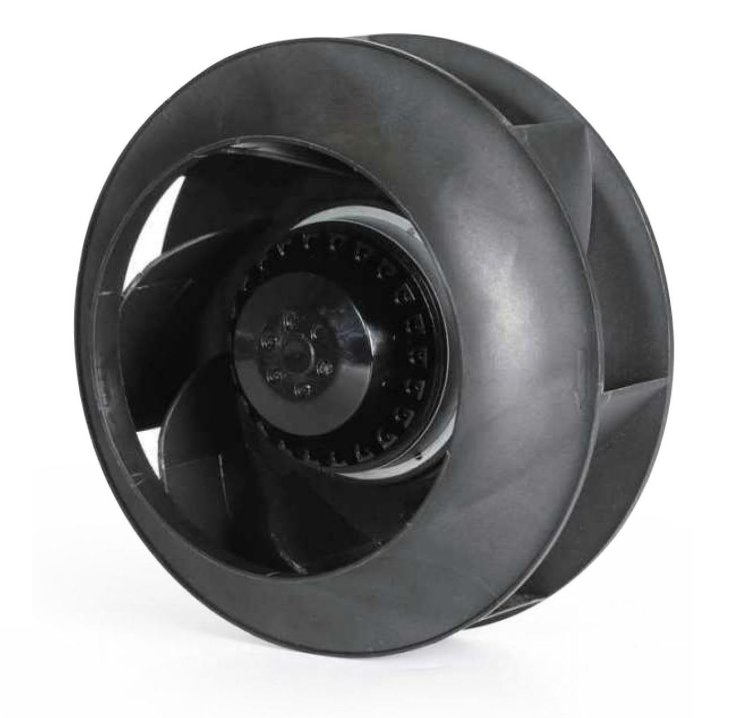 Вентилятор Longwell LWBA4E250-092NS-02 c обратно-загнутыми лопатками AC