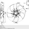 Вентилятор Ebmpapst A8D800-AJ01-02 осевой