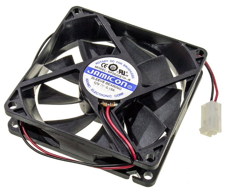Вентилятор Jamicon KF0820-1M постоянного тока DC