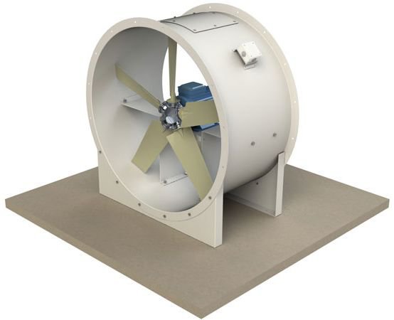Вентилятор АВОС-10,0 осевой 7,5кВт 1500 об/мин