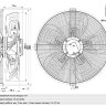 Вентилятор Ebmpapst S4D630-BH01-07 осевой