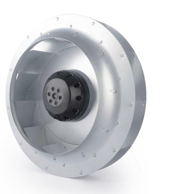Вентилятор Longwell LWBA4E280-092NS-04 c обратно-загнутыми лопатками AC