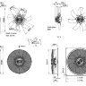 Вентилятор Ebmpapst A3G990-AD11-14 осевой