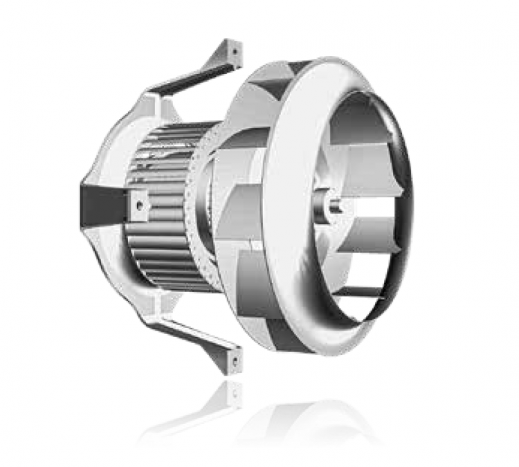 Вентилятор ECOFIT K03-16 2DTR45 225*40R