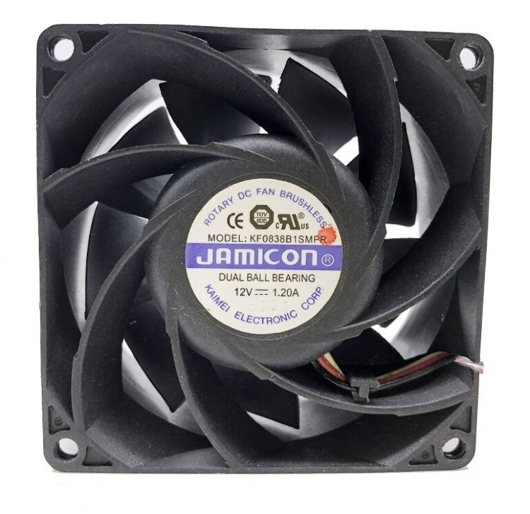 Вентилятор Jamicon KF0838B4MR постоянного тока DC