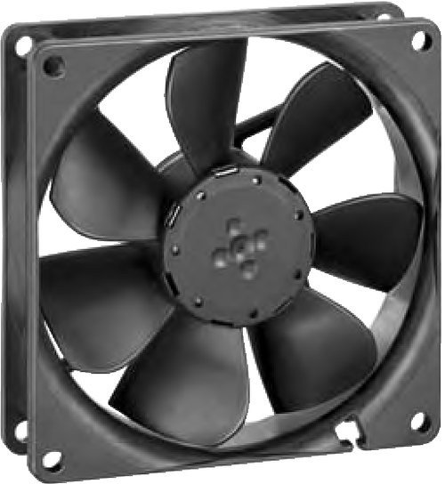 Вентилятор Ebmpapst 8414NGH 80x80x25 DC - компактный
