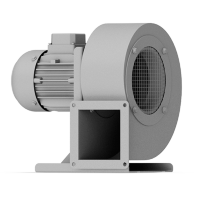 Вентилятор Elektror S-LP 160/62 центробежный низкого давления 0.55 кВт
