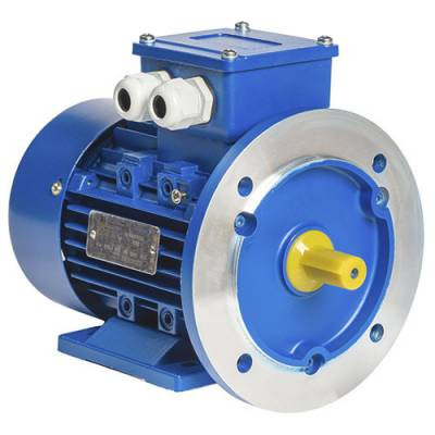 Электродвигатель АИР 132M2 11 кВт 3000 об/мин комбинированный с большим фланцем